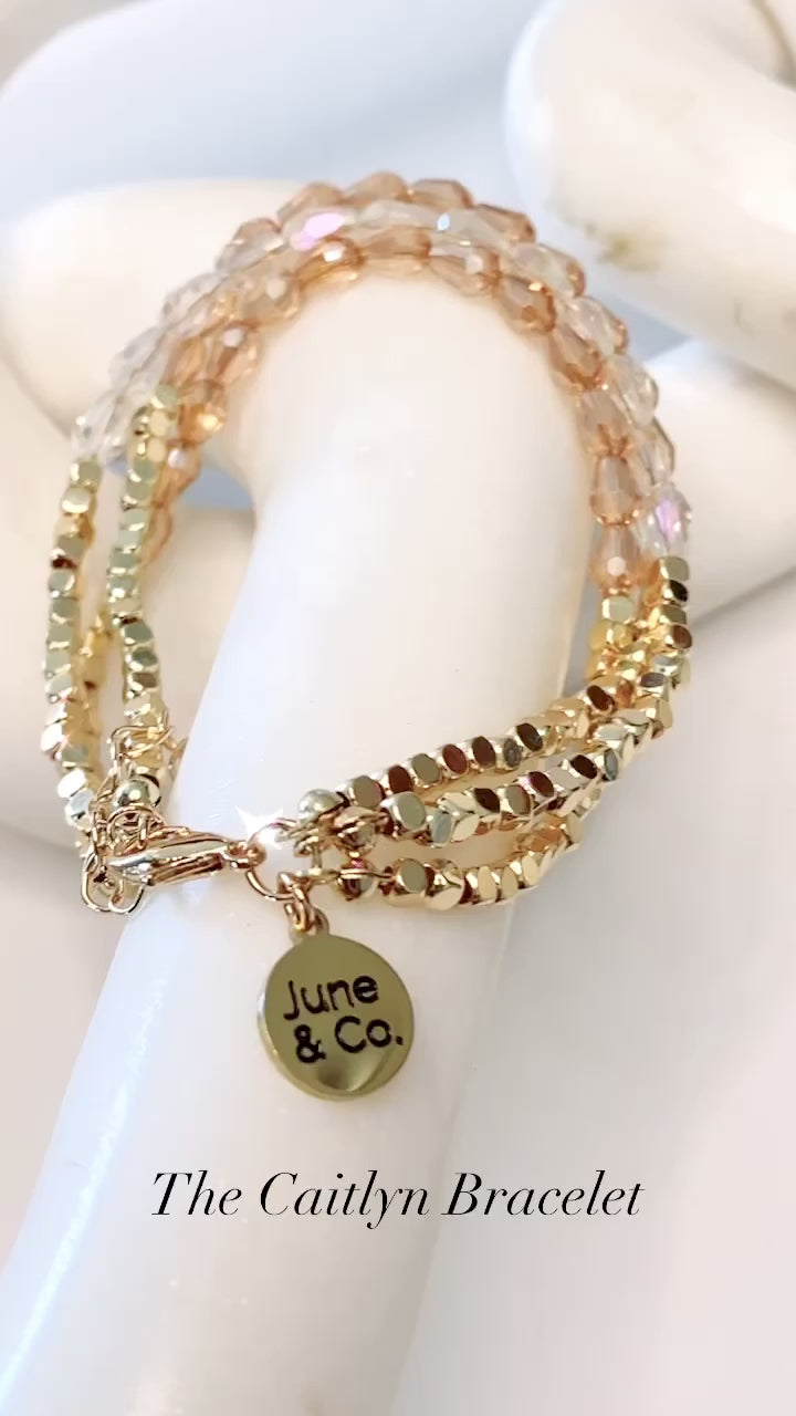 Load and play video in Gallery viewer, Caitlyn Bracelet