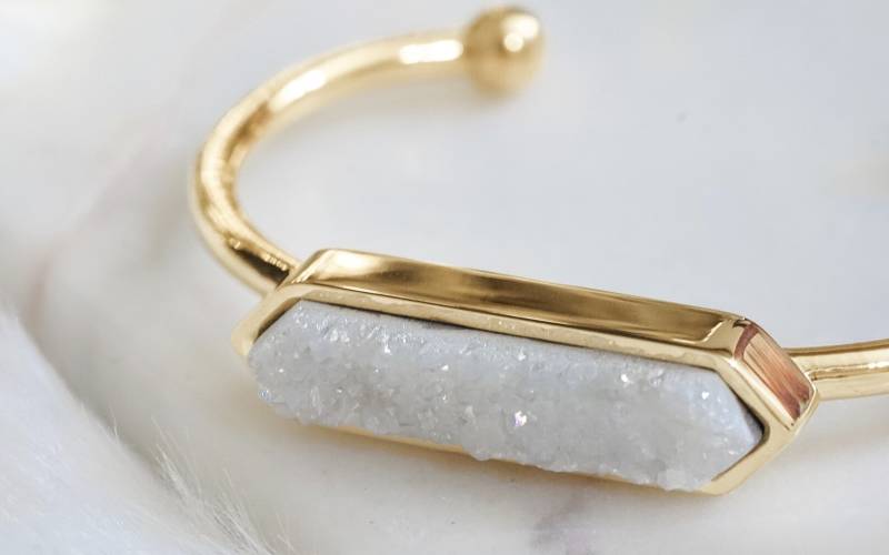 Amber Cuff Bracelet