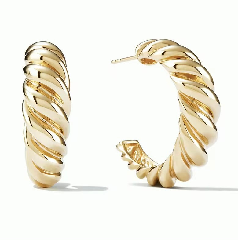 Gabriella Hoop Earrings